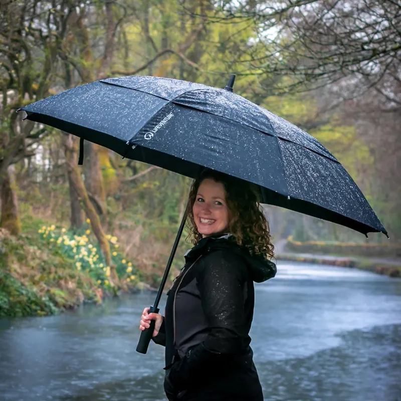 Lifeventure XL Trek Umbrella with Ripstop Fabric-1